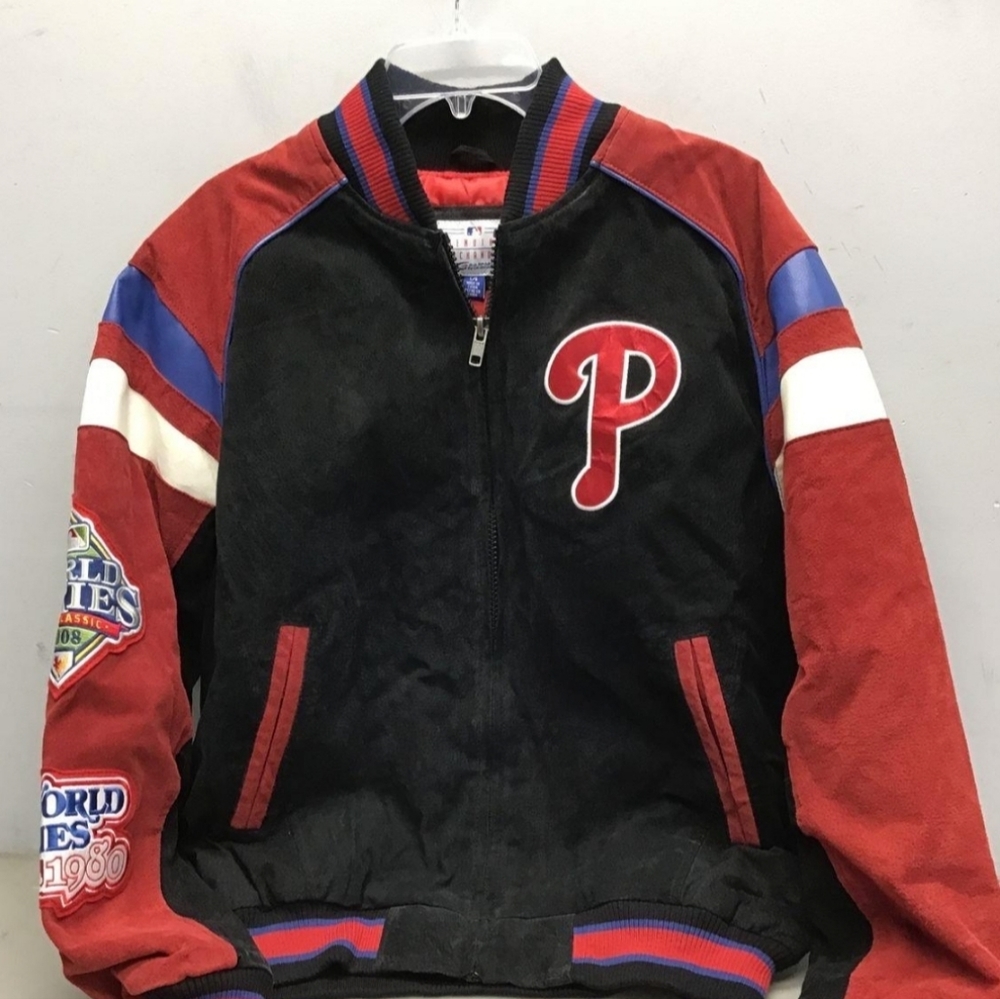 Large - Phillies Jacket Vintage New